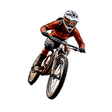 adventure bike vector