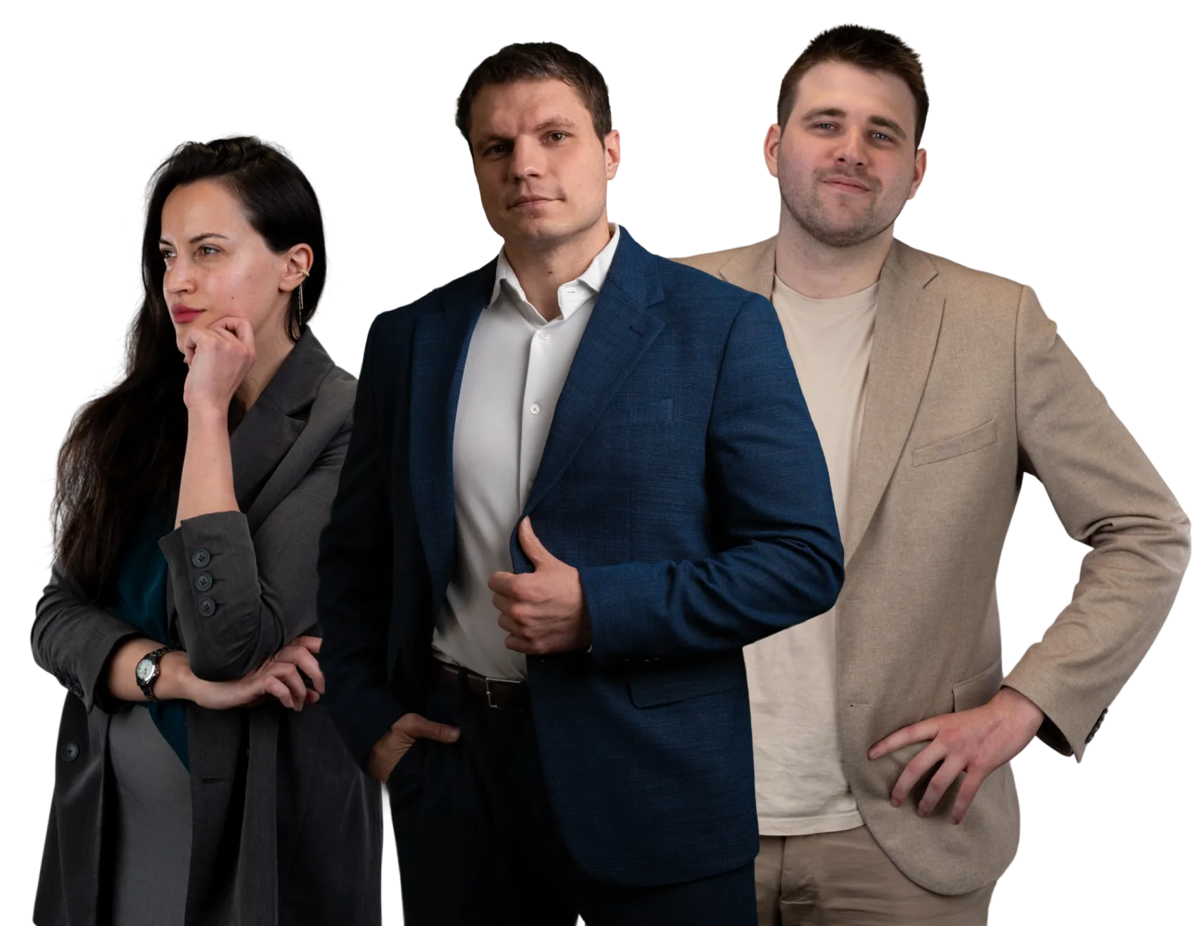 Valdis, Tomass and Lauris — the WD Market eCommerce growth team
