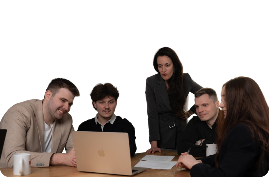 WD Market development team in a meeting