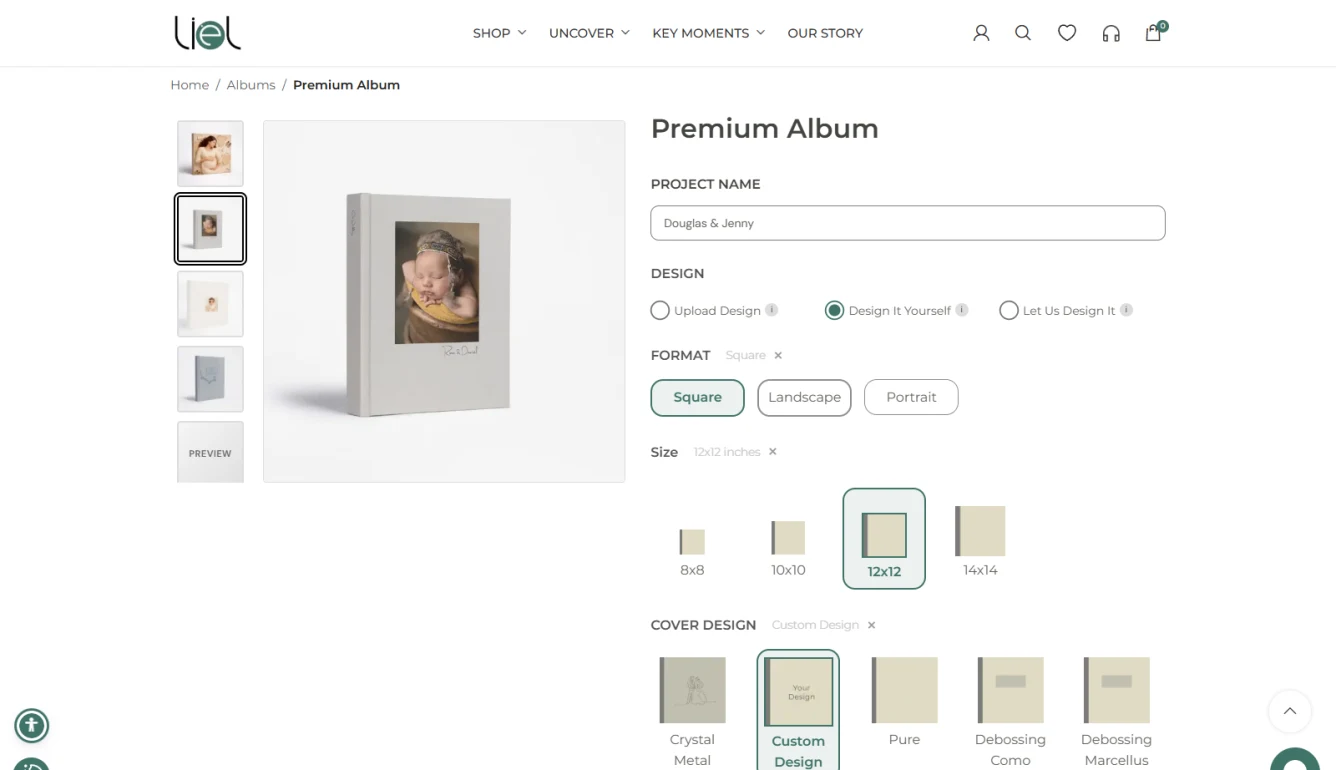 Kā Liel Albums izveidoja jaunu WooCommerce platformu ekspansijai ASV tirgū — desktop