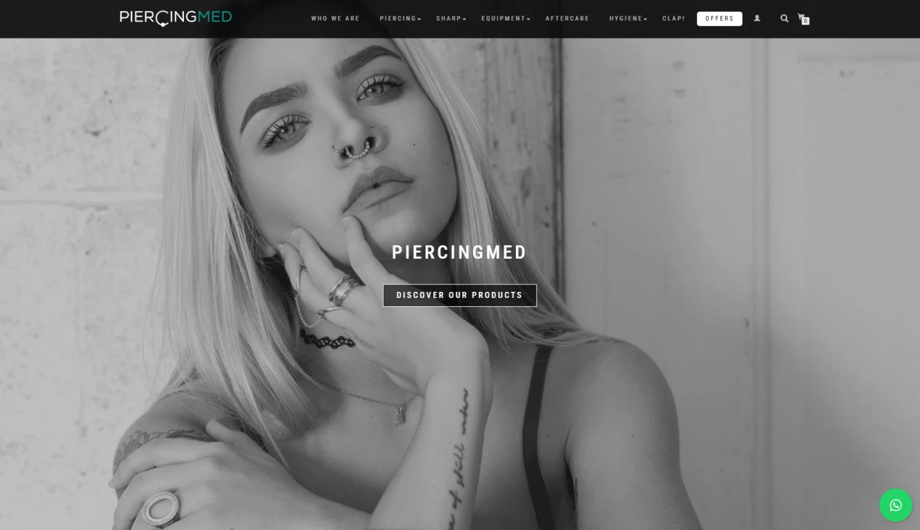 Kā PiercingMED stabilizēja WooCommerce un izveidoja pamatu uz lietotāju uzvedību balstītai optimizācijai — desktop