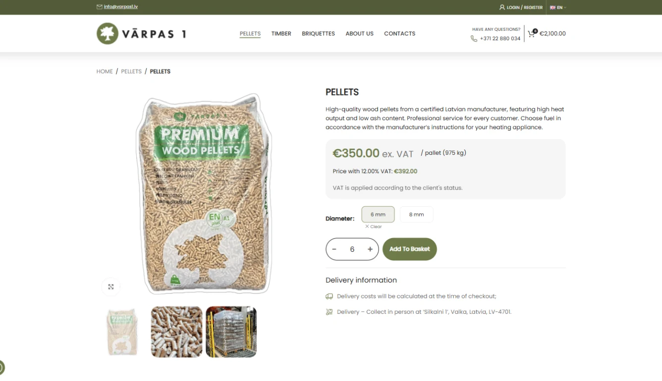 Kā Vārpas 1 pārvērta manuālu pasūtījumu pieņemšanu vairākos kanālos centralizētā WooCommerce procesā — desktop