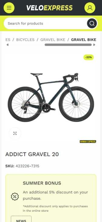 Kā VeloExpress pārgāja no OpenCart uz WooCommerce un palielināja e-komercijas ieņēmumus par 210% — mobile