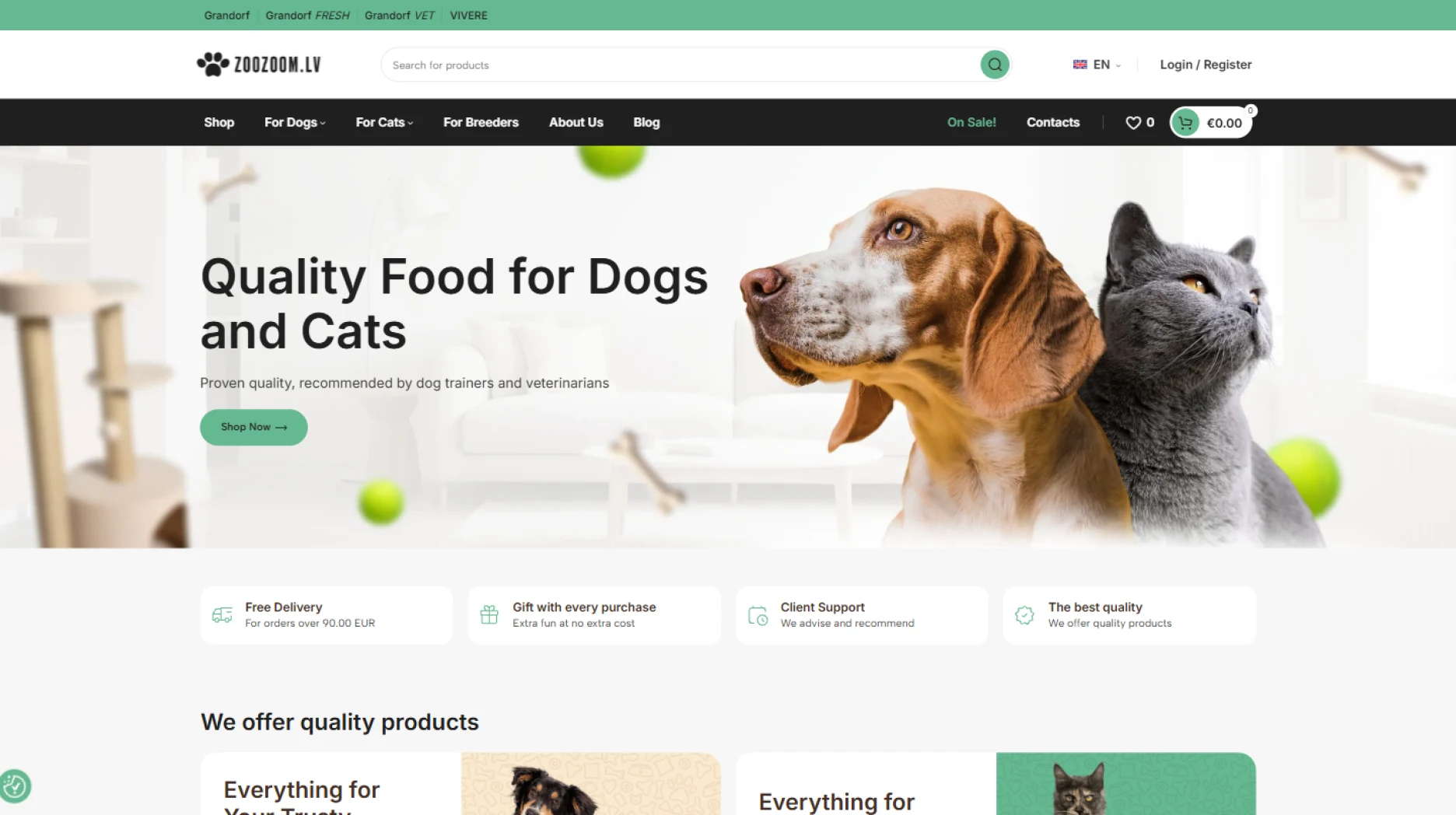 ZooZoom online store